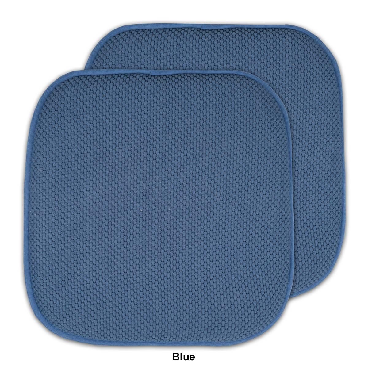 Sweet Home Collection Honeycomb Memory Foam Non-Slip Chair Pad