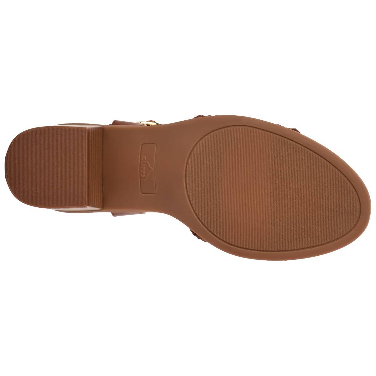 Womens Cliffs by White Mountain Cortland Block Heel Sandals