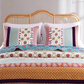 Greenland Home Fashions™ Thalia Velvet Embellished Quilt Set