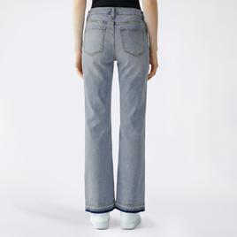 Juniors YMI Low Rise Wide Leg Release Hem Jeans