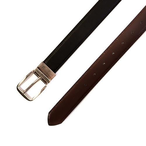 Mens Starting Point® Reversible Faux Leather Belt