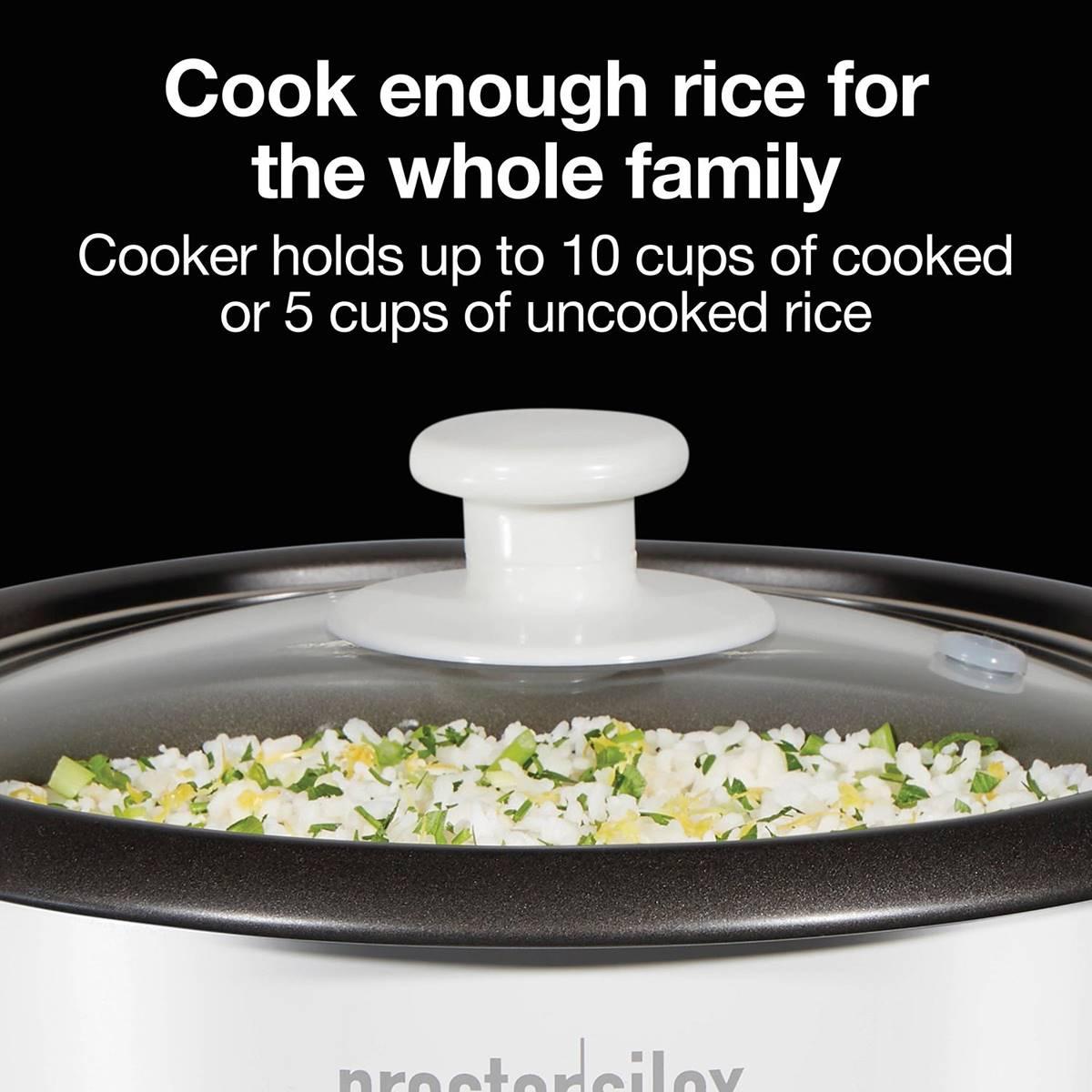 Proctor-Silex 10-Cup Rice Cooker & Steamer