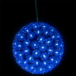 Northlight Blue LED Starlight Sphere Outdoor Christmas Decor