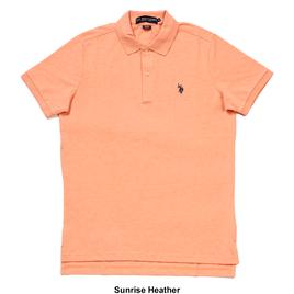 Mens U.S. Polo Assn.® Short Sleeve Pique Polo