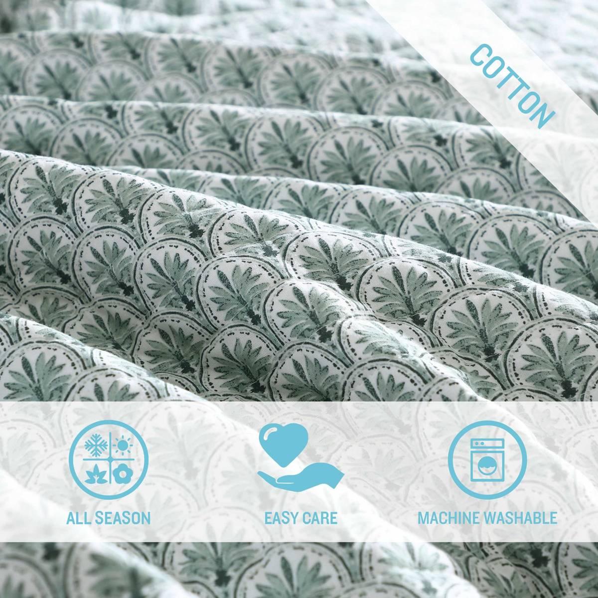 Tommy Bahama Coastal Batik Quilt Set
