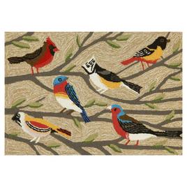 Liora Manne Frontporch Birds Rectangular Accent Rug