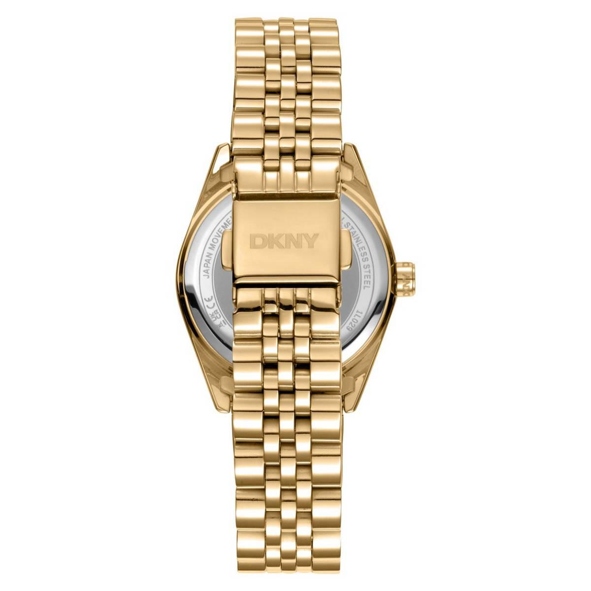 Womens DKNY Nolita Midi Silver Dial Bracelet Watch - DK1L029M0055