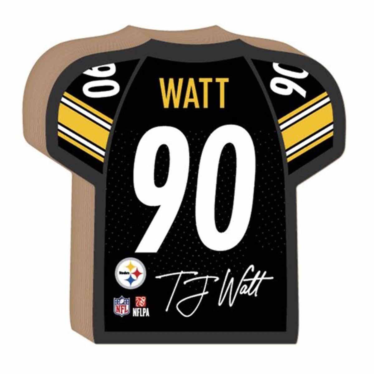 Open Road Steelers #90 TJ Watt Block