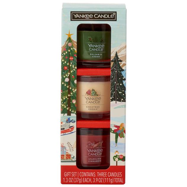 Yankee Candle® 3pk. Mini Christmas Classic Candles