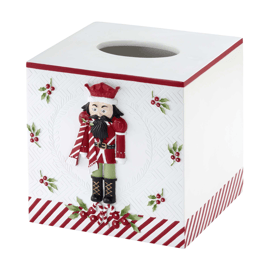 Avanti Peppermint Nutcracker Tissue Cover