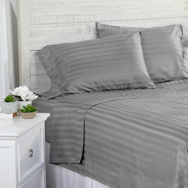 Imperial Living™ 400 Thread Count Dobby Stripe Sheet Set