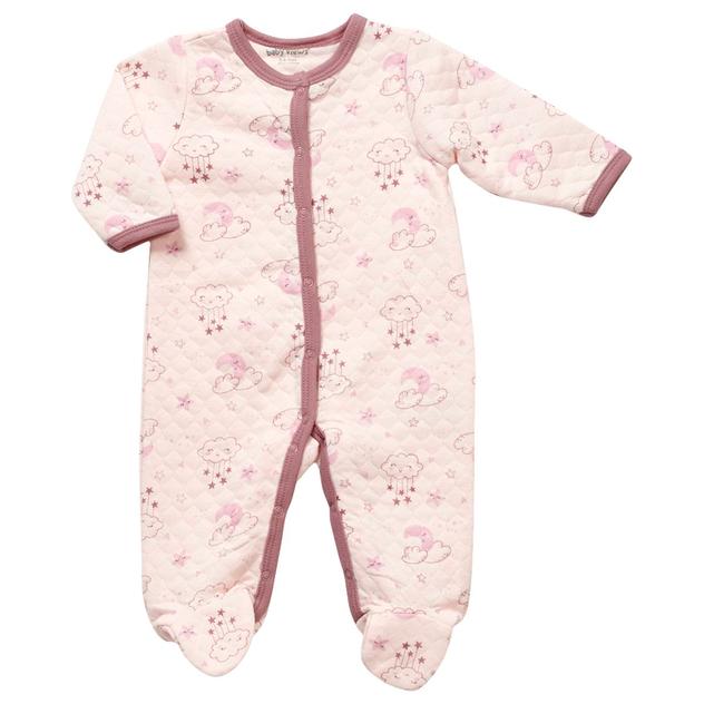 Baby Girl (NB-9M) baby views® Cloud Quilted Footed Sleeper