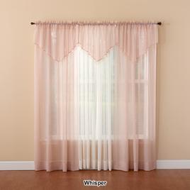 Erica Crushed Voile Ascot Valance- 51x24