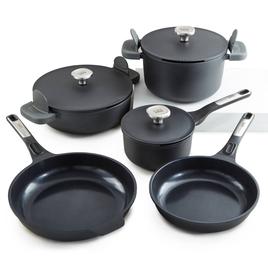 BergHOFF Phantom 8pc. Nonstick Ceramic Cookware Set w/ Lids