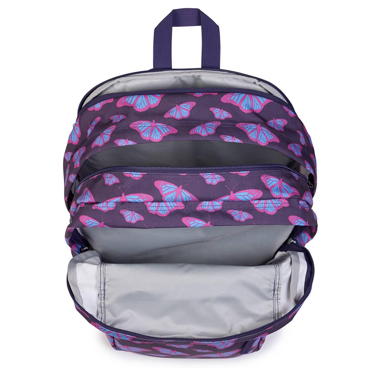JanSport® Big Student Flutter by  Purple Backpack