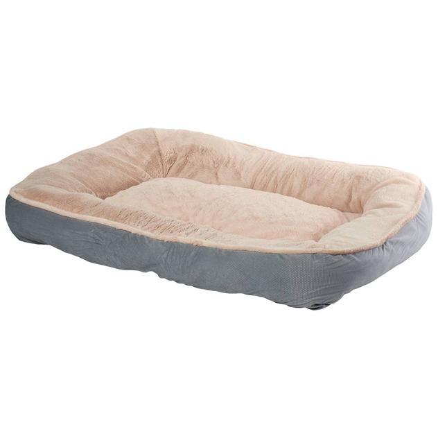Comfortable Pet Dutch Velvet Bolster Bed