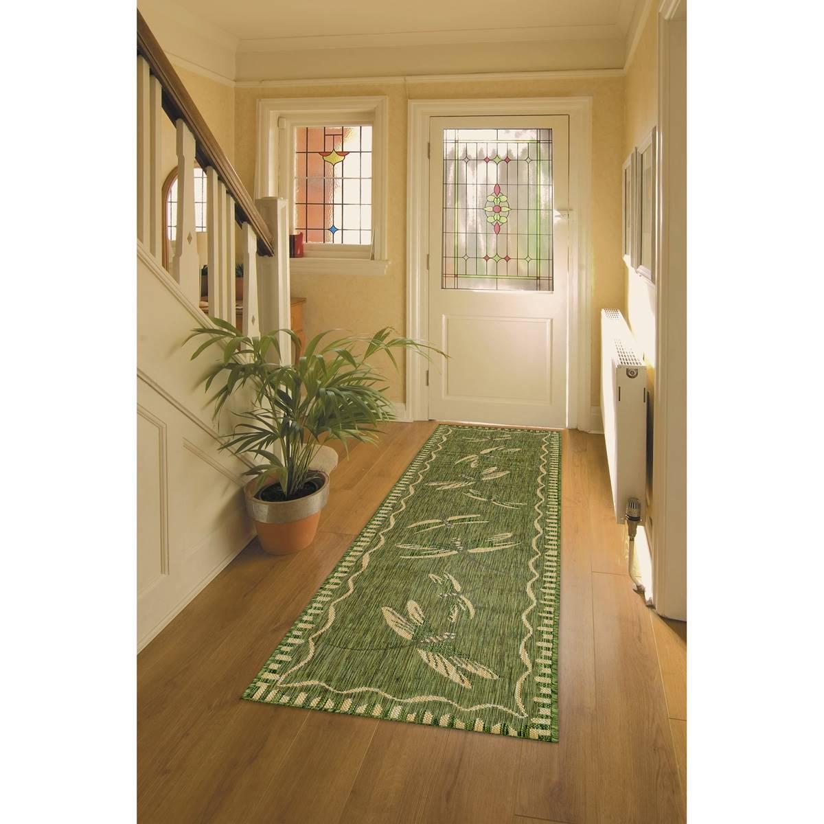 Liora Manne Carmel Dragonfly Indoor/Outdoor Runner