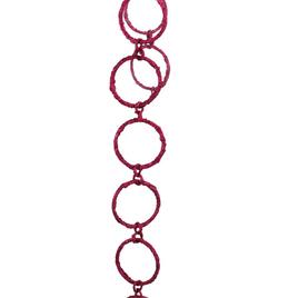 Allstate 5ft. Pretty In Pink Christmas Garland