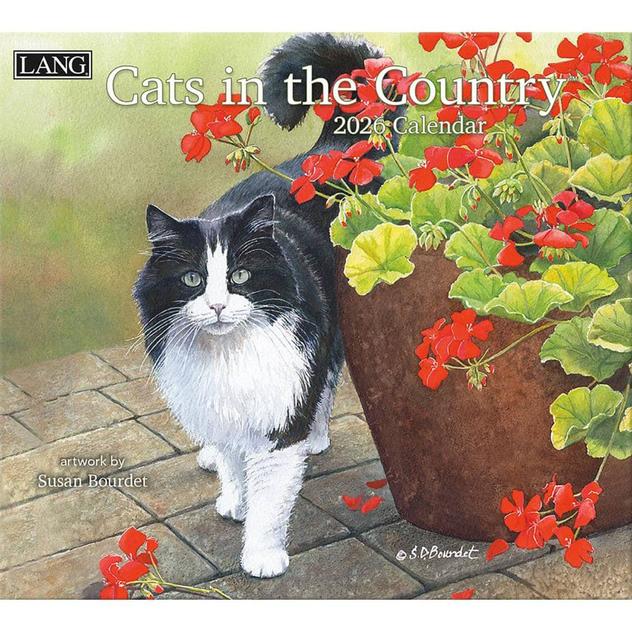 Lang® 2026 Cats in the Country Wall Calendar