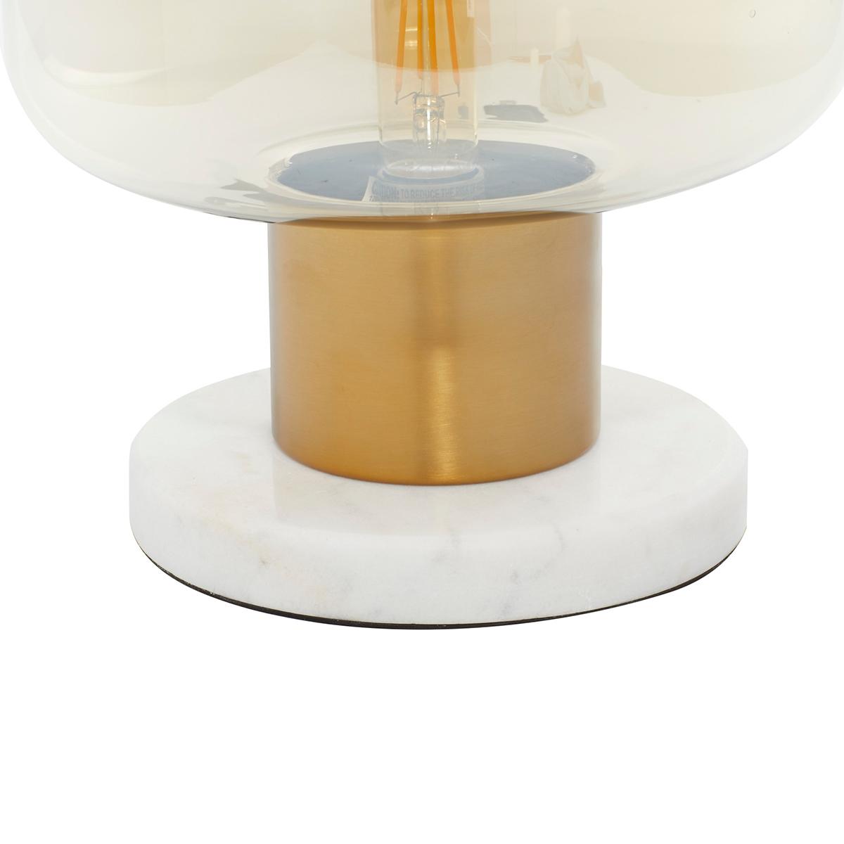 9th & Pike® Gold Metal Modern Table Lamp