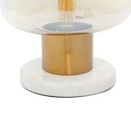 9th & Pike® Gold Metal Modern Table Lamp