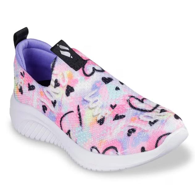 Girls Skechers Ultra Flex 3.0 Slip On Fashion Sneakers