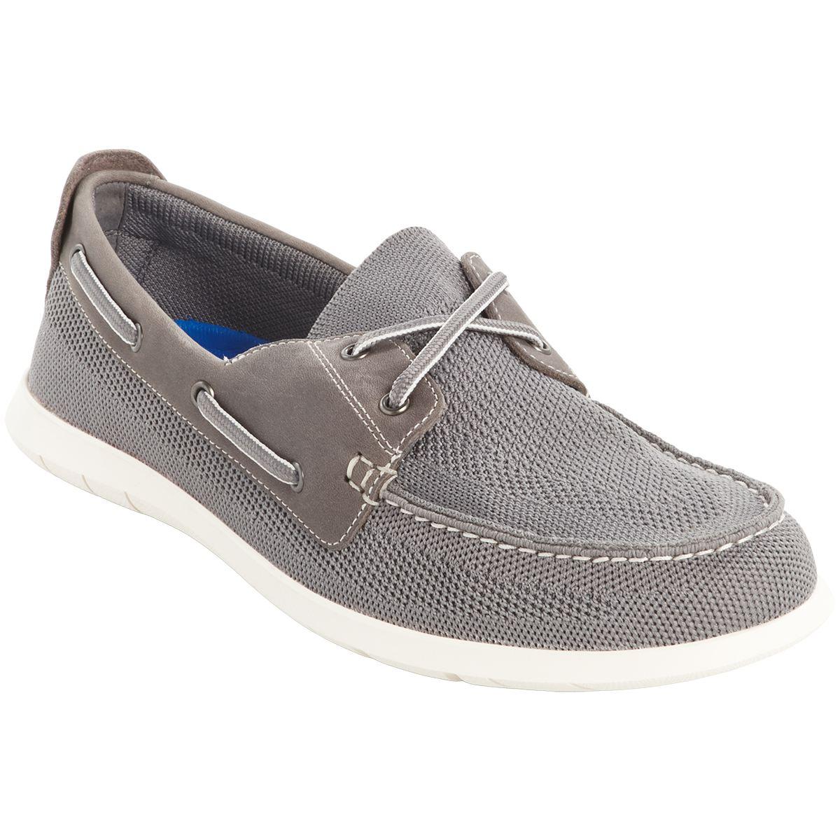 Mens Clarks® Flexway Tie Boat Shoes