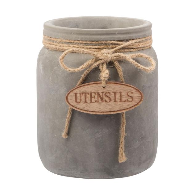 Home Essentials 7in. Can Shape Utensil Crock