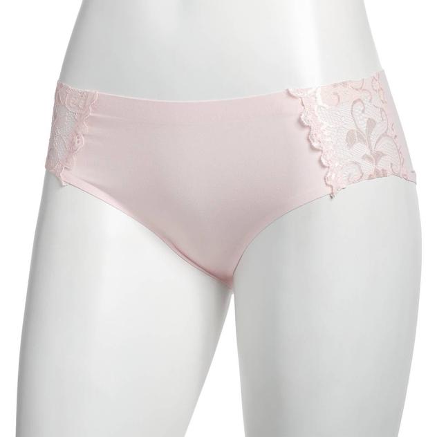 Womens Laura Ashley® Brushed Micro Lace Hipster Panties LS3284AJ