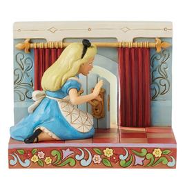 Jim Shore Disney Traditions Alice in Wonderland LED Door Figurine