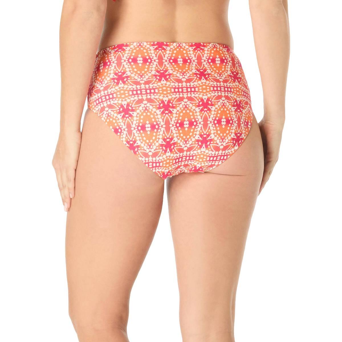 Womens Coco Reef Sunset Batik Verso Bikini Swim Bottoms