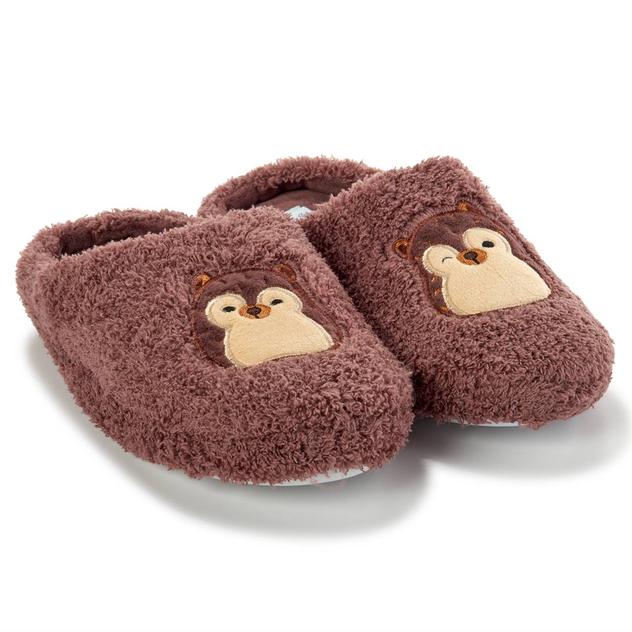 Big Girls Squishmallows™ Hans the Hedgehog Fuzzy Slippers