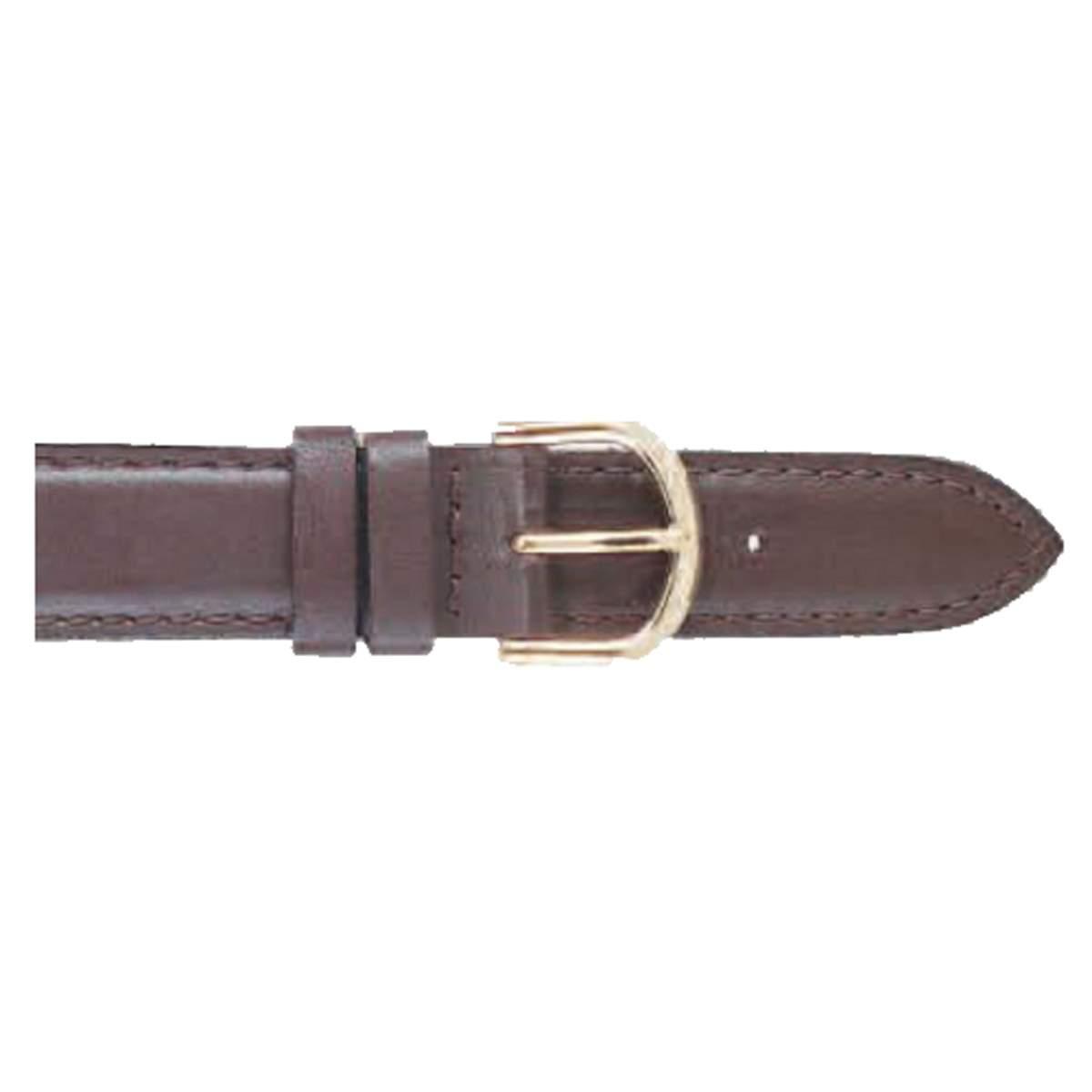 Unisex Watchbands 2 Go Long Padded Calfskin Brown Watchband