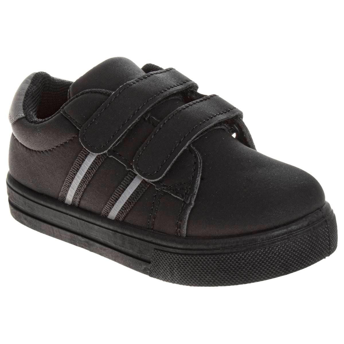 Little Boys French Toast Hook and Loop Casual Sneakers