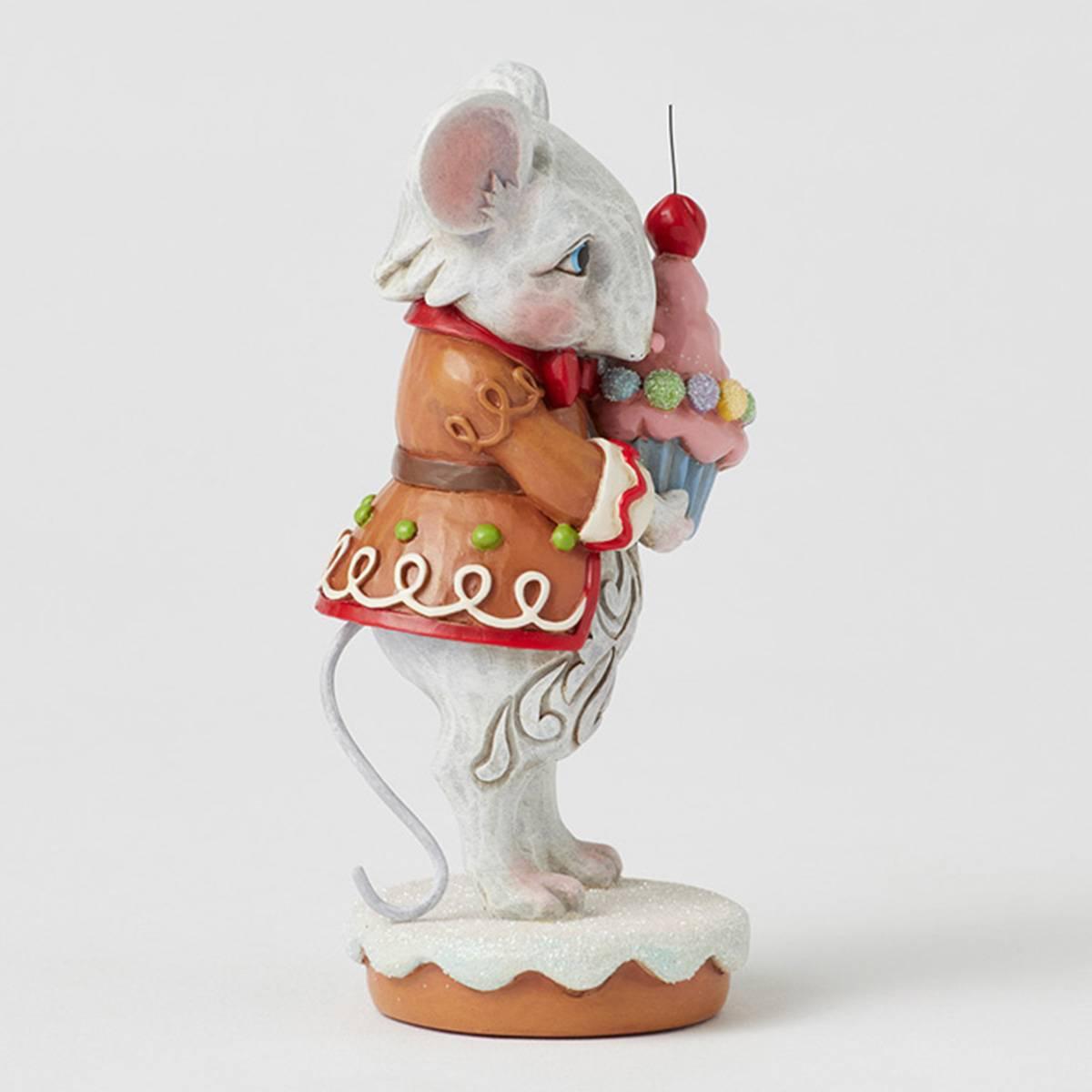 Jim Shore Gingerbread Mouse Boy Christmas Figurine
