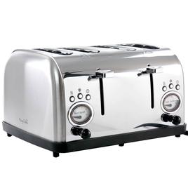 MegaChef Extra Wide Slot Toaster w/ Variable Browning