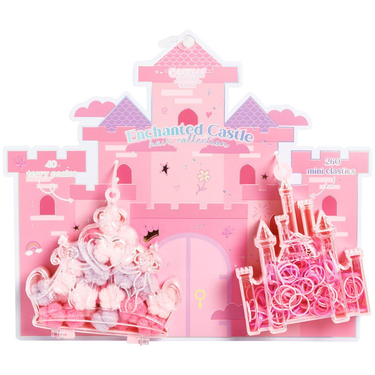 Girls Capelli(R) New York 300pc. Mix Ties Ponies Elastics In Castle