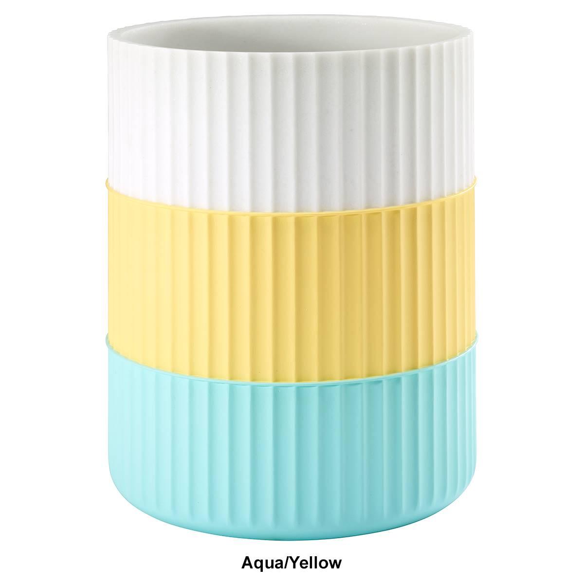 IZOD® Clubhouse Stripe Wastebasket