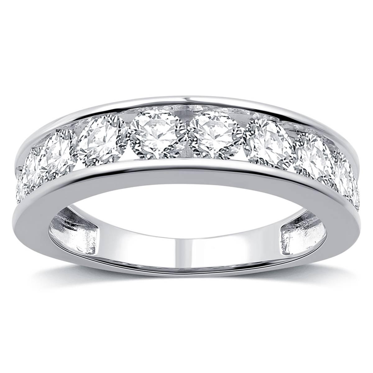 Nova Star(R) 1 1/2ctw. Lab Grown Diamond Channel Anniversary Band