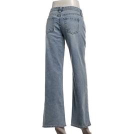 Juniors Celebrity Pink Y2K V Waist Side Stripe Wide Leg Jeans