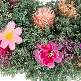 Northlight Seasonal Thistle Mixed Floral Spring Wreath