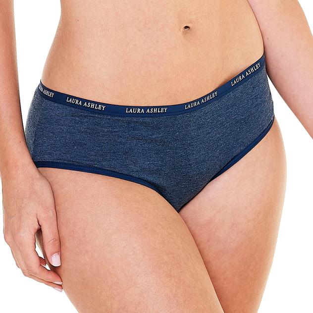 Womens Laura Ashley® 5pk. Hipsters Panties LS9540-5PKE