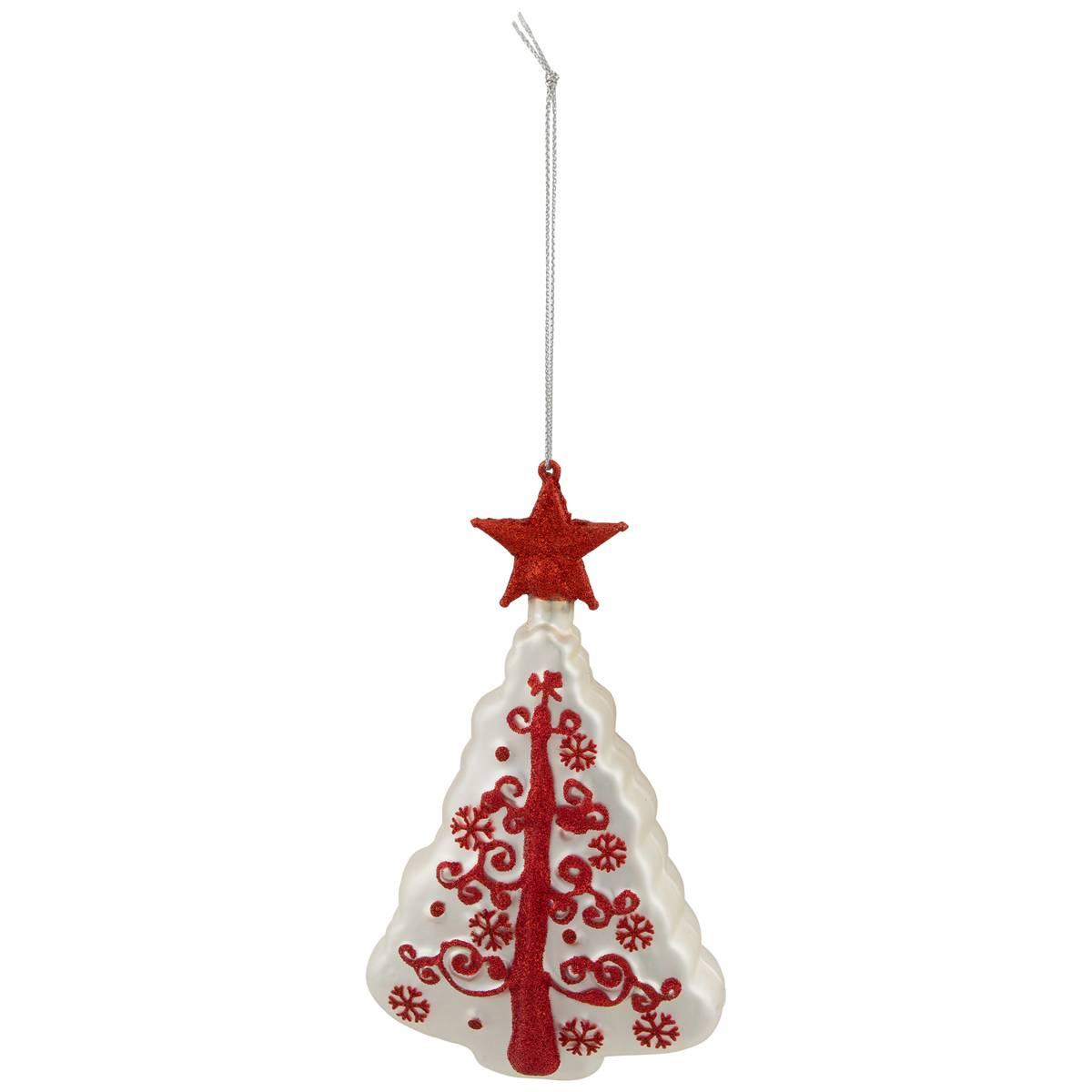 Northlight Seasonal 6in. Christmas Tree Glass Ornament
