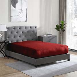 Swift Home Thick Cozy Soft Flannel-Plush Fur Fitted Sheet