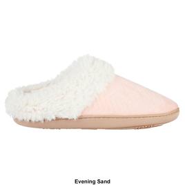 Womens Isotoner Louise Quilt Chevron Hoodback Slippers