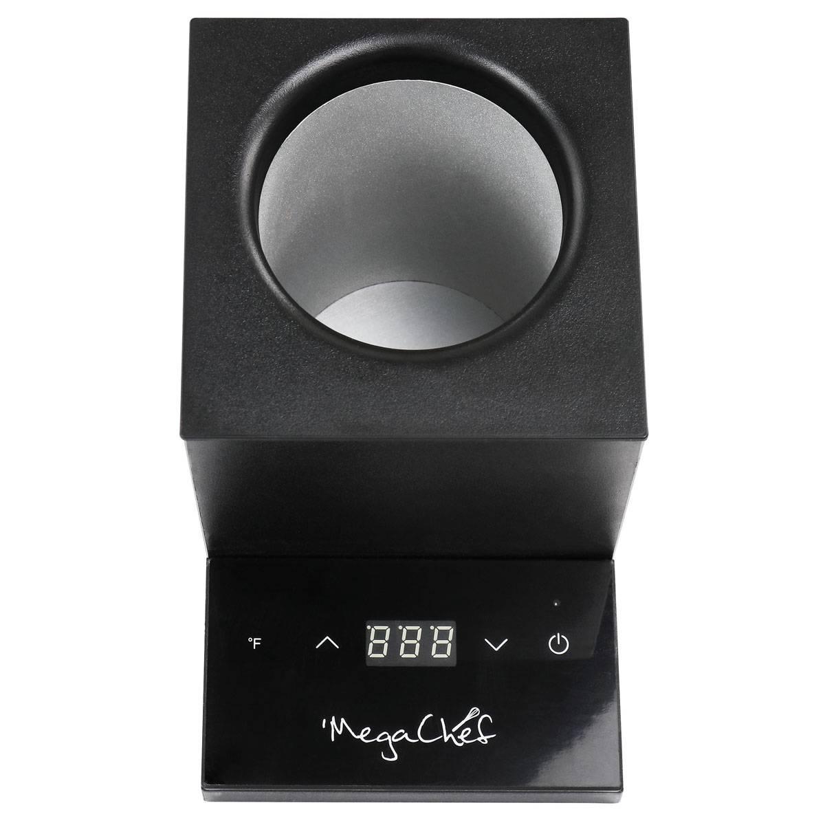 MegaChef Electric Black Wine Chiller w/ Digital Display