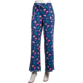 Womens Muk Luks Flamingo Tropical Pajama Pants w/ Pockets