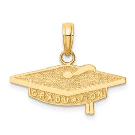 Unisex Gold Classics(tm) 14kt. Graduation Cap Charm