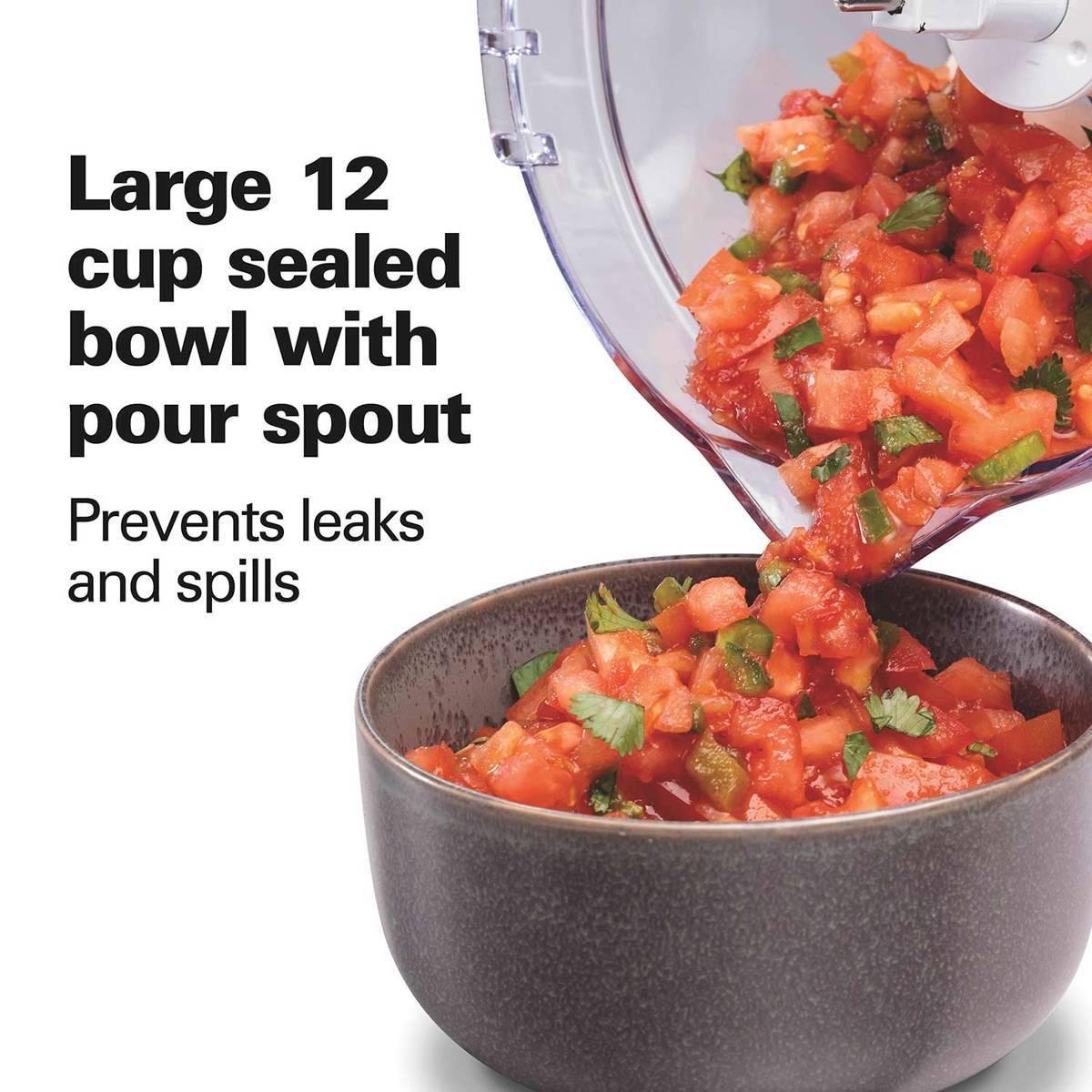 Hamilton Beach Stack & Snap™ 12 Cup Food Processor