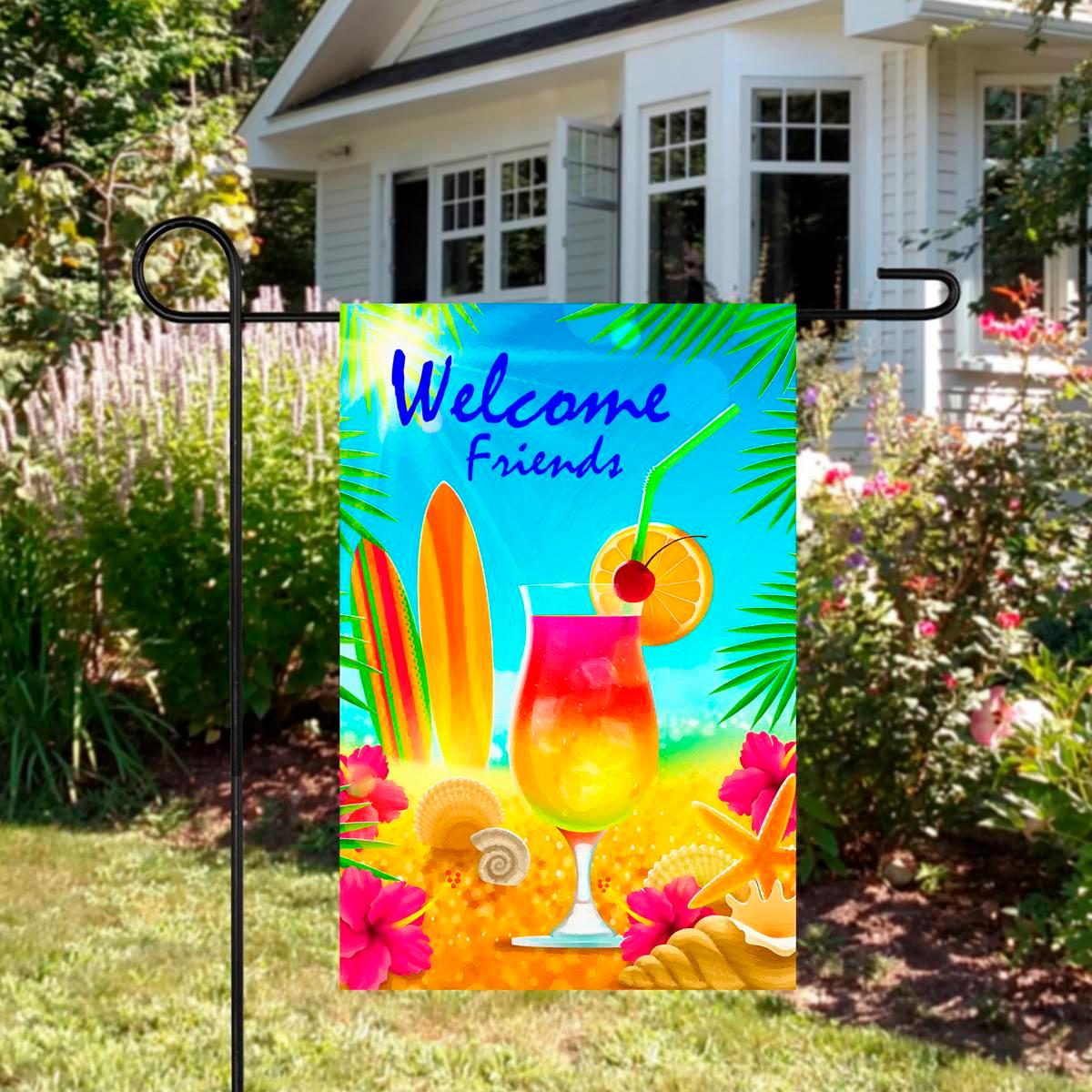 Northlight Seasonal Tropical Beach Outdoor Garden Flag